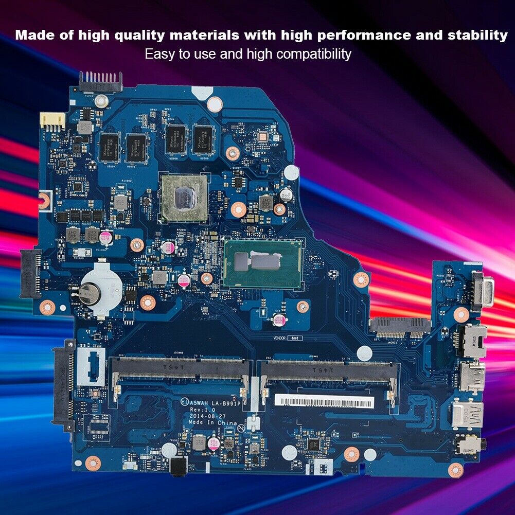 NEW Acer Aspire E5-571 Universal Computer Mother board Intel I5-5200 CPU ZY - Click Image to Close
